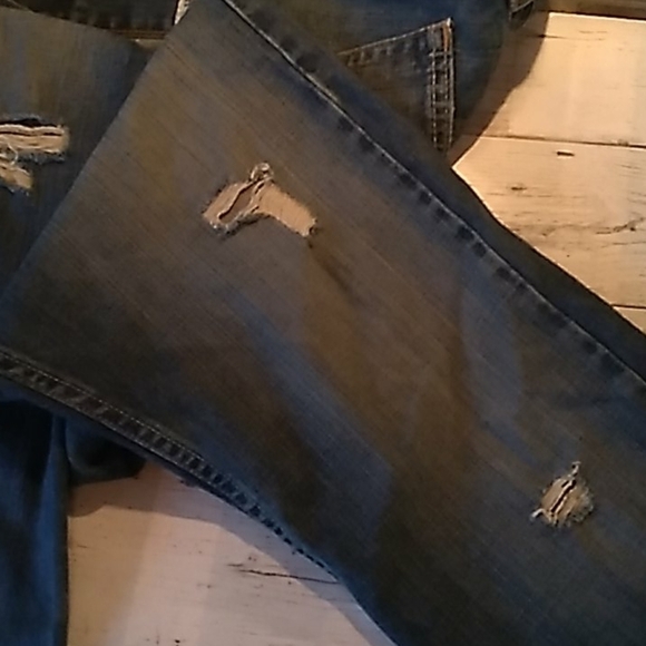 Levis 32 x 32 slim straight 514 destressed - Picture 5 of 5